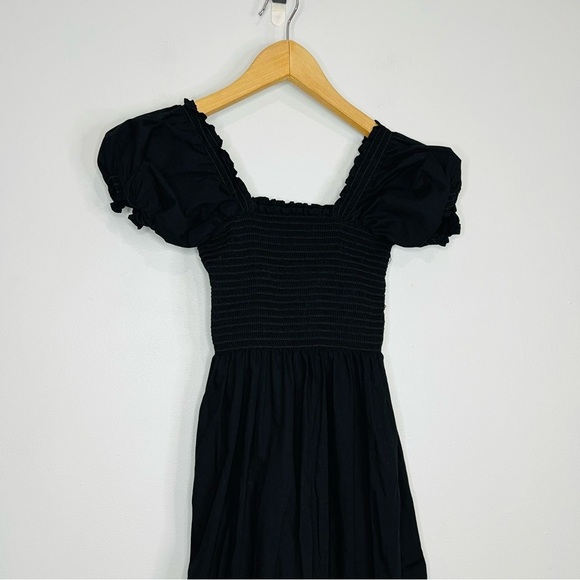Tuckernuck OPT Black Tiered Puff Sleeve Sundress size xsmall - Picture 8 of 9